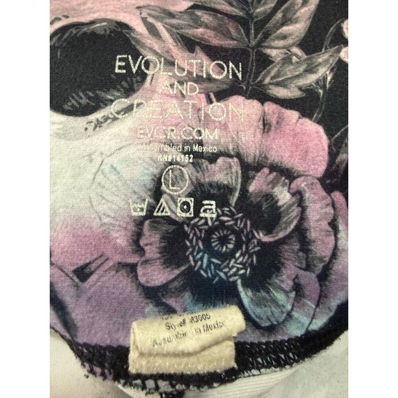 Evolution & Creation Leggings 4PC Hamsa Hand, Animal Print, Skull, Snake, Size L - Picture 7 of 16